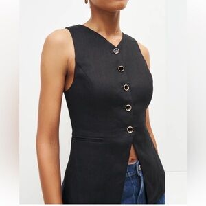 Reformation Aspen Linen Top (4)